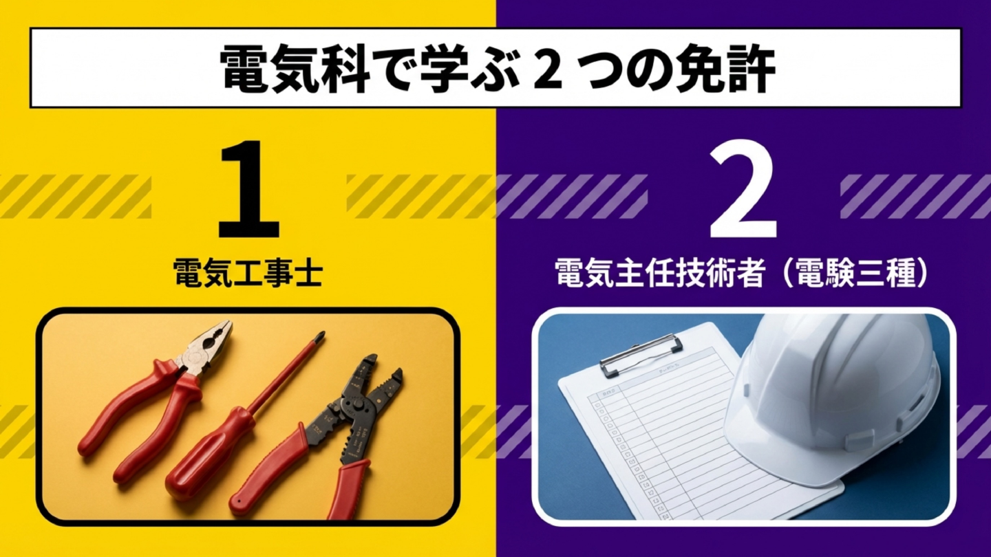 電気の2大免許 工事士と主任の役割 サムネイル